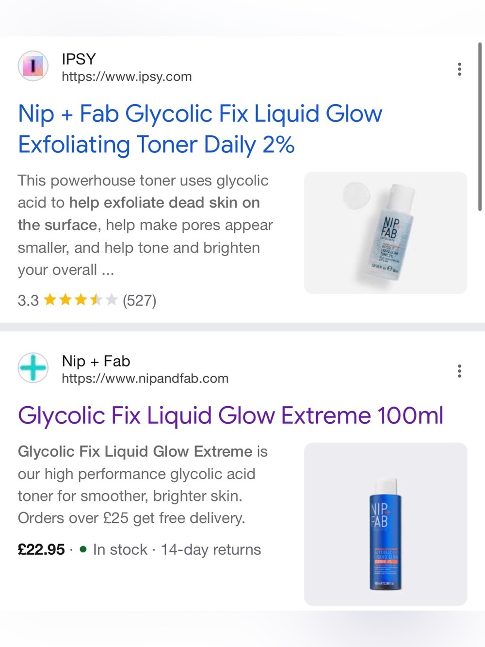 Glycolic Fix Liquid Glow Exfoliating Toner - White